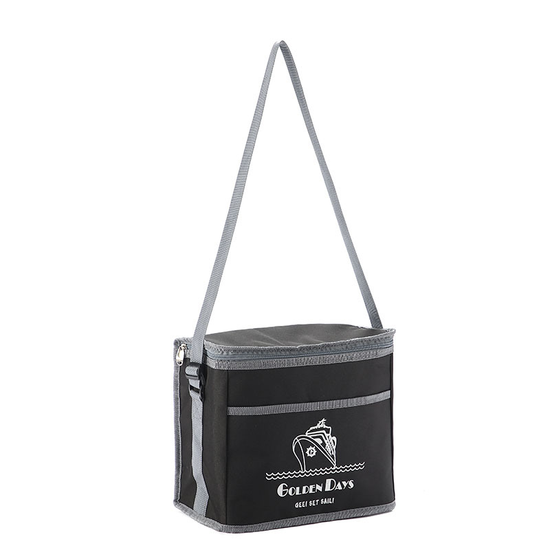 Bolsa Térmica Porta Alimentos de Tela Oxford, Portátil, Plegable, para Viaje