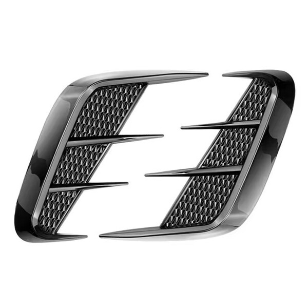 Car simulation shark gills fake side air outlet modified car sticker…