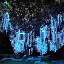 户外光纤灯网红生命树光纤装饰灯阿凡达梦幻光纴树七彩景观挂树灯