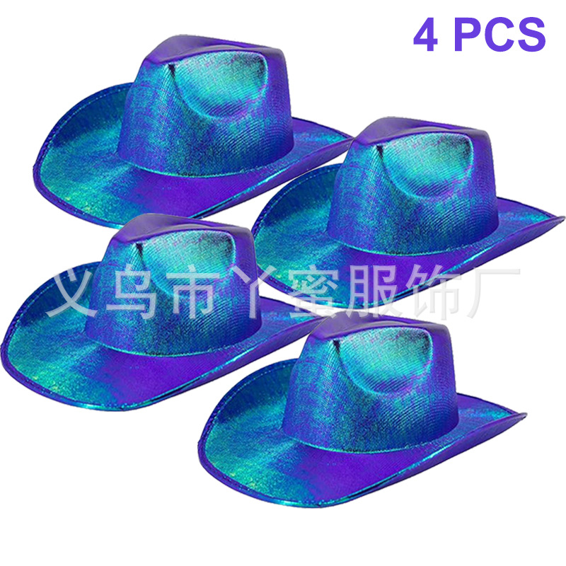 Colorido traje de cuatro piezas morado oscuro