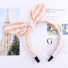 Cute three dimensional hairgrip with pigtail with bow, headband, orange hair accessory, wholesale