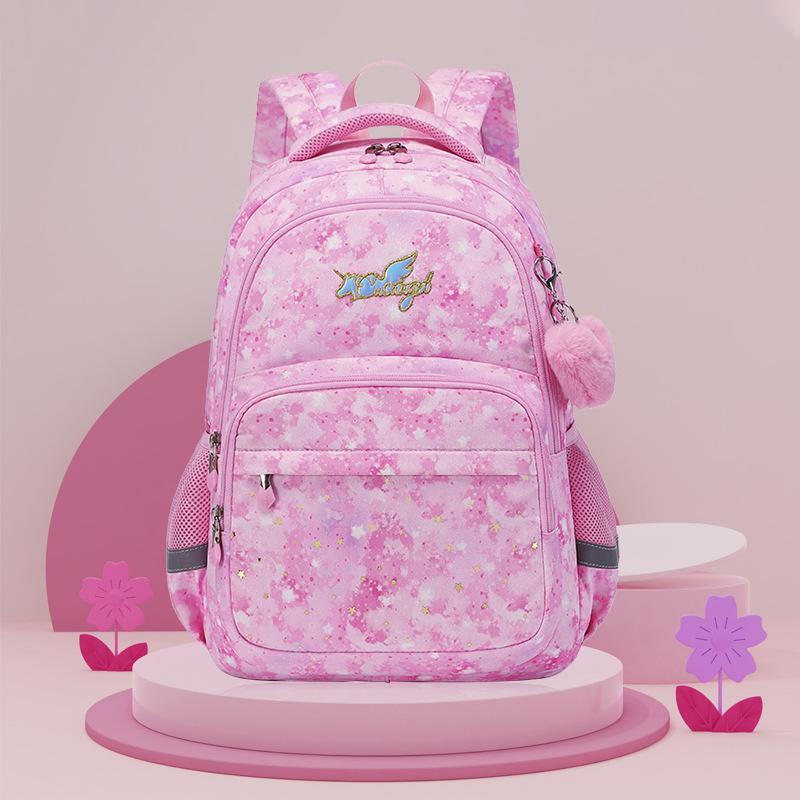 Special Offer for Foreign Trade Amazon New Schoolbags for Primary School Girls in Grades 2, 3 and 5 with Printed Cross-Border Popular Backpacks