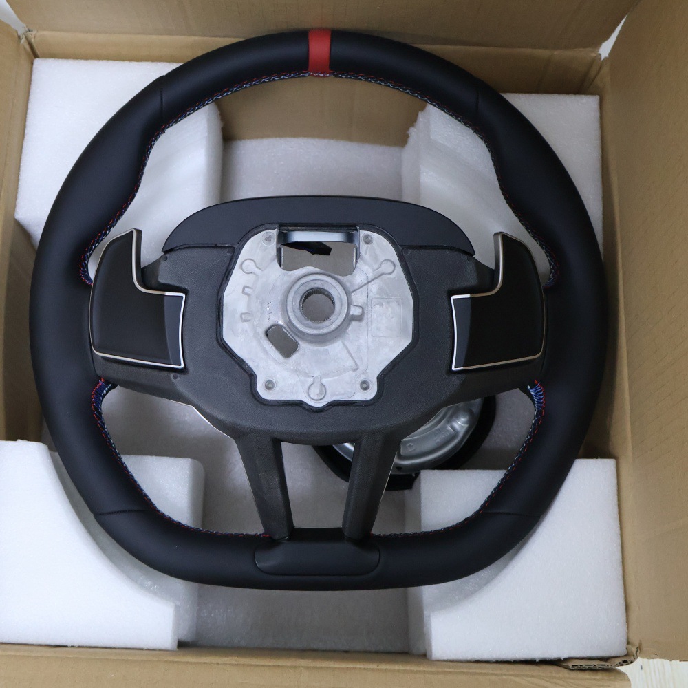 New silver upgraded steering wheel assembly for F/G chassis 1234567 series CS sport BMW modification