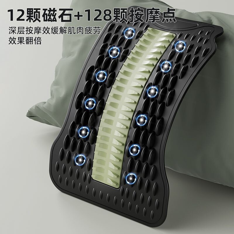 跨境腰椎舒缓器腰部锻炼拉伸器颈椎顶腰开肩开背神器瑜伽辅助腰部|undefined