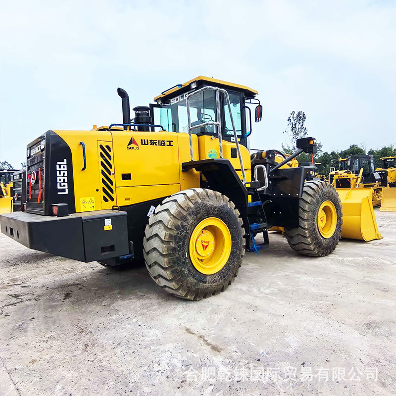 Exportación SDLG 956L cargador de obras de movimiento de tierra excavadora XCMG 50GN gran carretilla elevadora