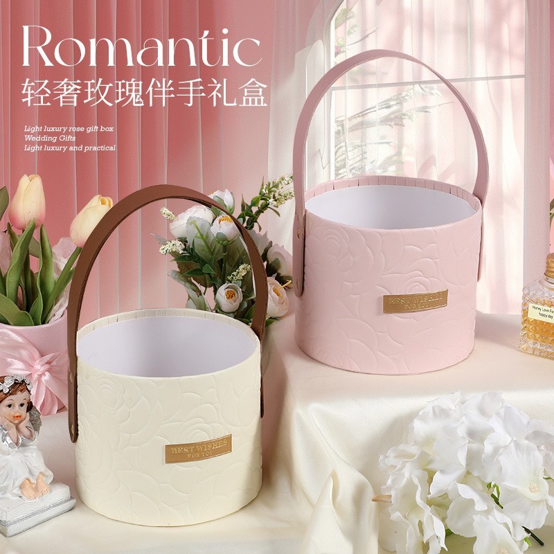 円形のお土産セット結婚式のお土産高級感結婚式の喜糖箱は折り畳みを免除します。|undefined