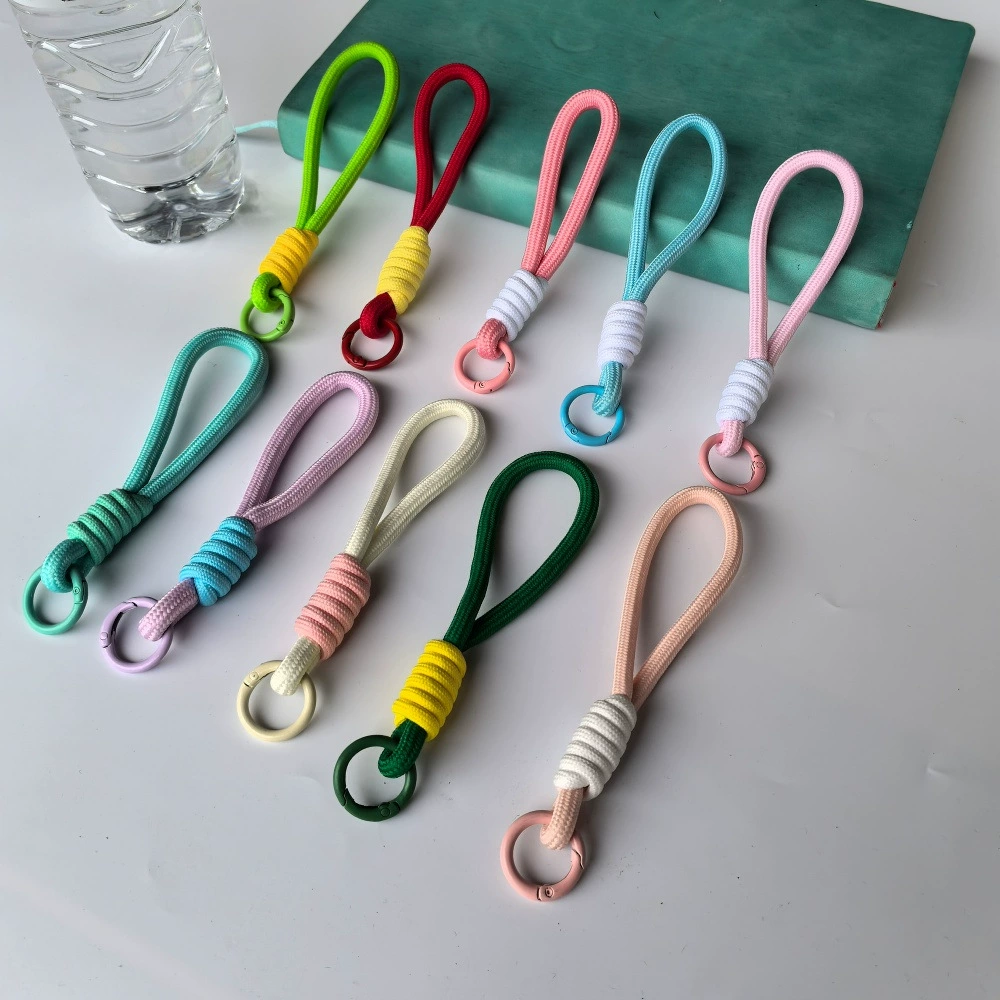 Новый короткий шнурок для куклы, антипотеря, ручной работы, универсальный, цвет допамина, производитель ремешков для запястья