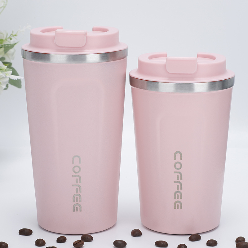 Comercio exterior nuevo 304 de acero inoxidable de doble capa taza de café vacío taza de vacío de oficina al aire libre taza de coche de ocio