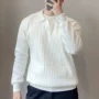 男生气质条纹新款针织衫