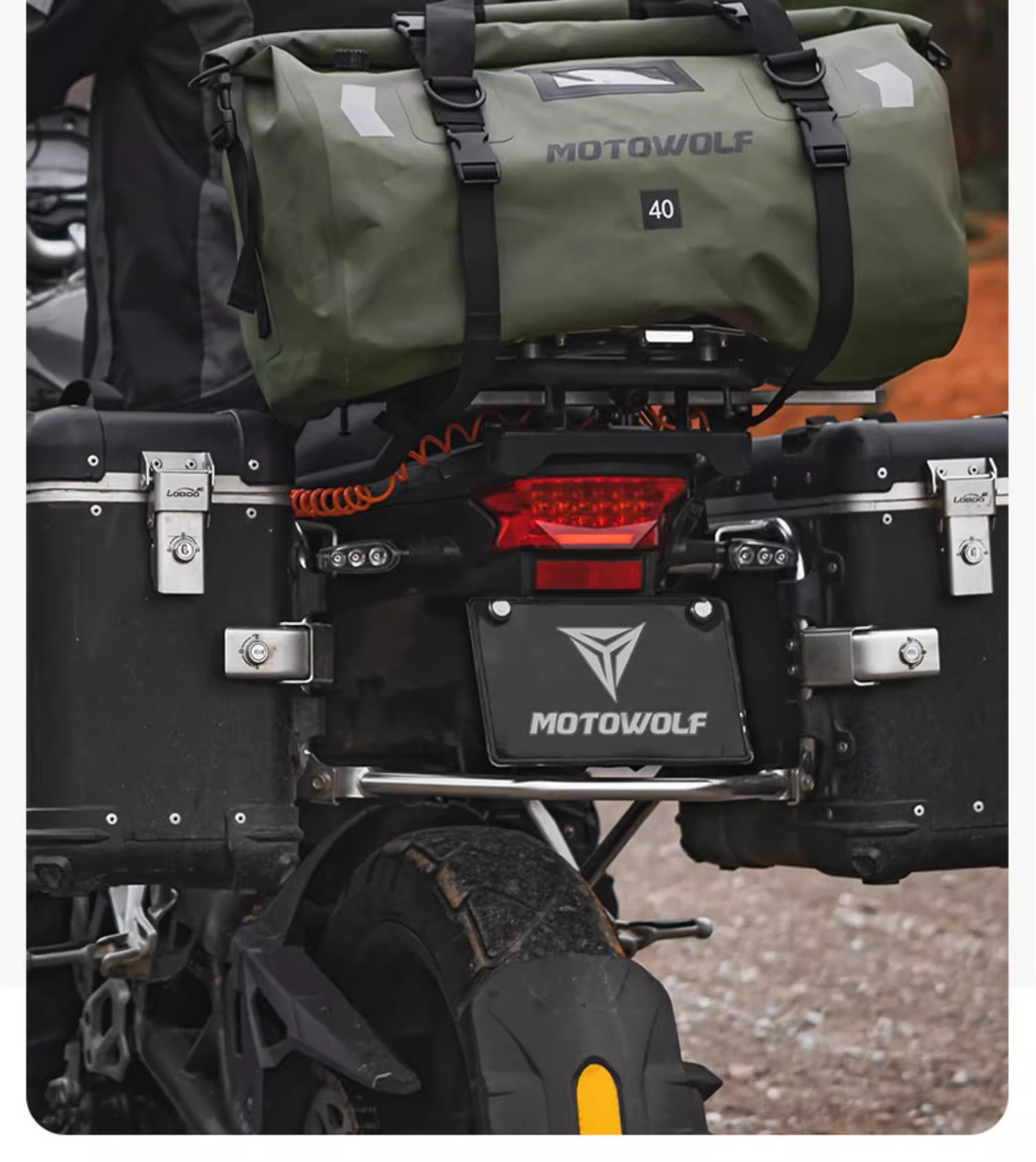 Motorcycle Rider Waterproof Bag Long-distance Motorcycle Travel Bag Rally Car Off-road Rear Bag Carrying Bag Hanging Bag Side Bag