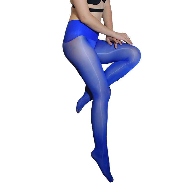 360度シームレス馬油ズボン油光ストッキング高腰痩せストッキング8d超薄無痕閃光ストッキング