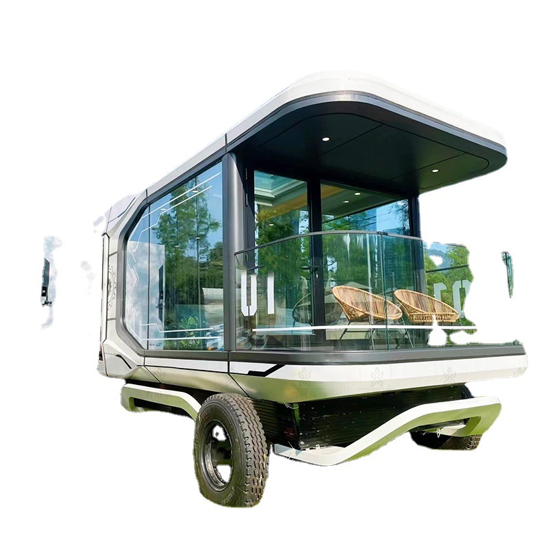 Cápsulas espaciales móviles de resorts turísticos en línea de nueva construcción rural de casas paisajísticas culturales e instalación personalizada