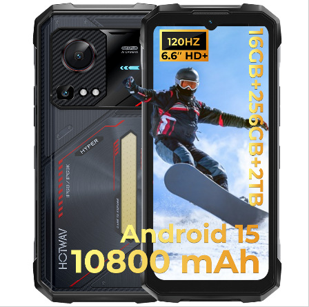 HOTWAV Hyper 7S  6.6寸 4+256GB Android 15 5G智能手机香港交货