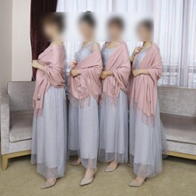 羊绒围巾 女士色仿羊绒女秋冬季加厚保暖新款百搭长款披肩两用款