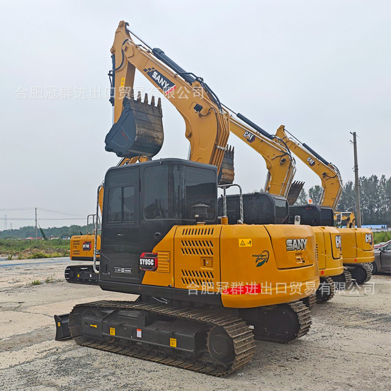 Excavadoras grandes y medianas para la venta / 9 por ciento de la nueva máquina de gancho Sany SY95C Excavadora usada image 5