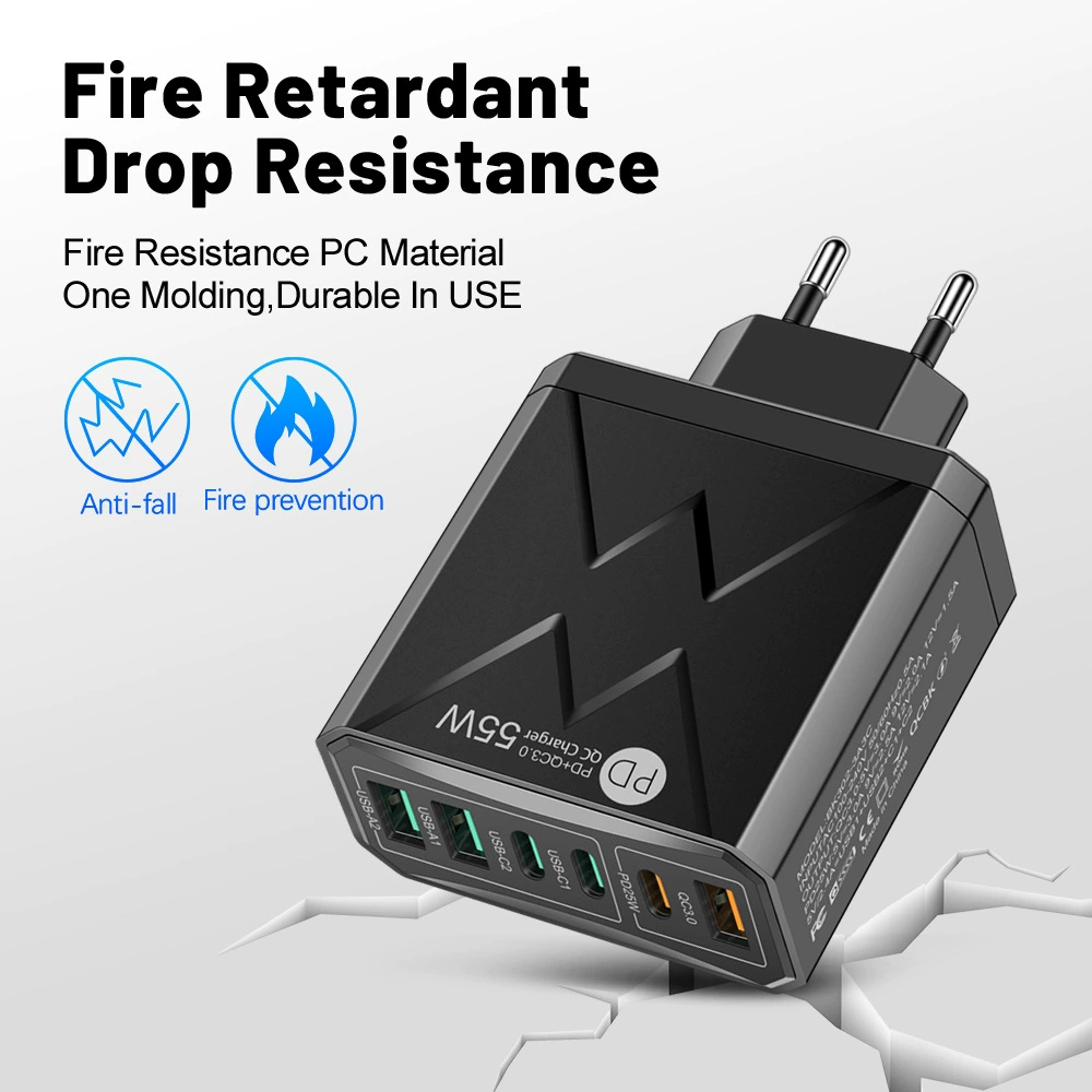 Mobile phone, charger for traveling charging, 25W, fast charge 55W