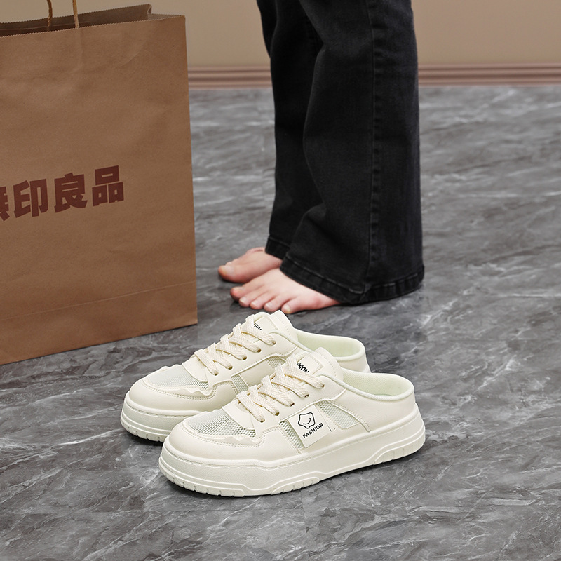 Designer Summer Large Size Mesh Sports Shoes for Women, Fly-Knit Casual Live Broadcast Physical Running Shoes, Versatile Xuheng Shoes 1