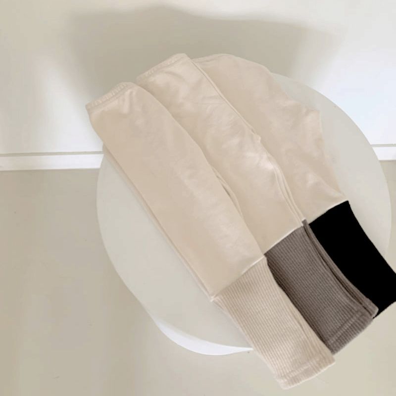 Children's Autumn Leggings Korean Style Children's Clothing Spring And Autumn Style Infant Early Autumn Clothing Spliced Leggings Baby Baby Pants