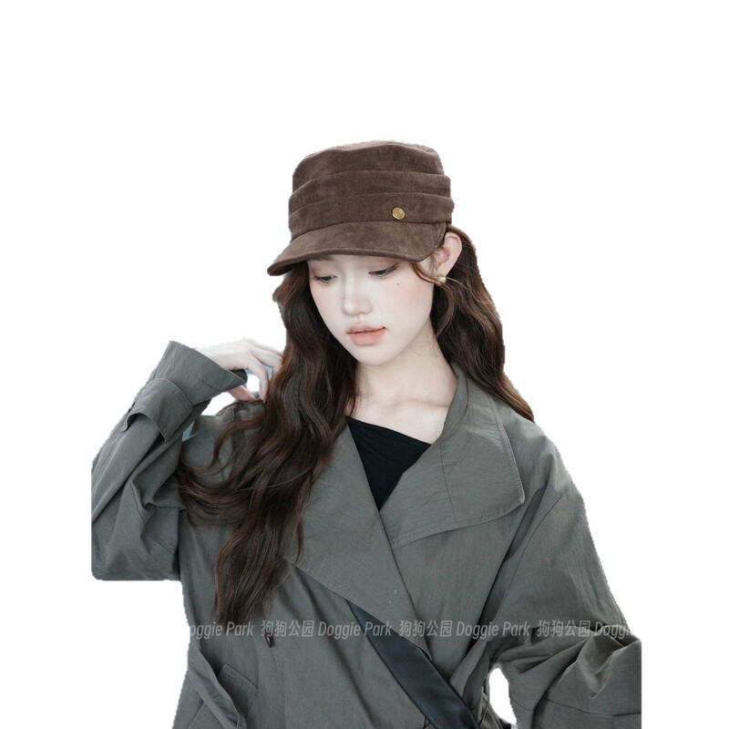 时髦马术帽女春夏秋报童帽画家帽子牛仔遮阳显脸小复古文艺鸭舌帽|undefined