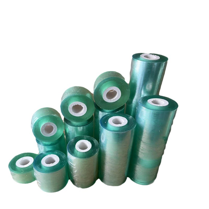 Película de alambre de PVC vinculante Película autoadhesiva película de envoltura de árboles frutales Injerto de película 3/5/6/8/10cm sin nudos