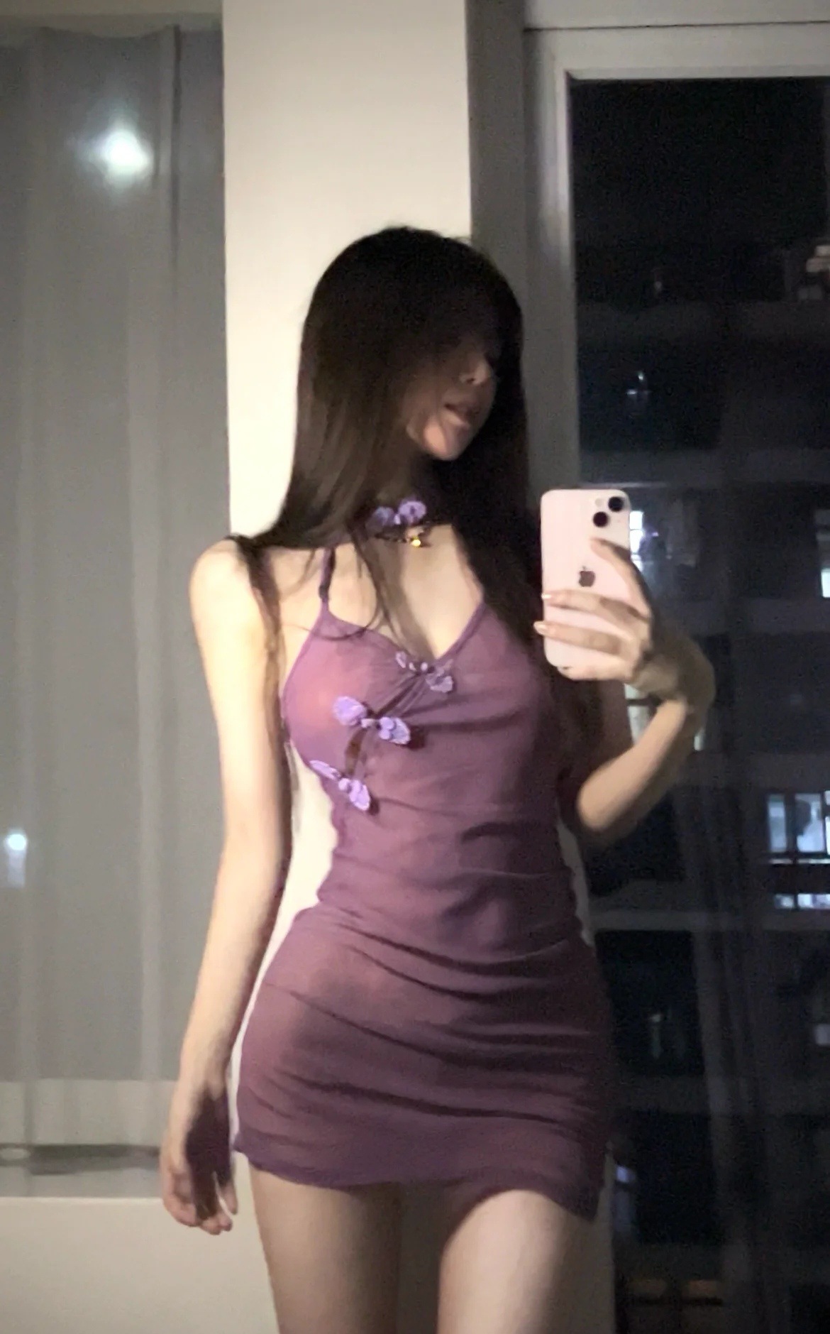 보라색 - 럭셔리한 부인