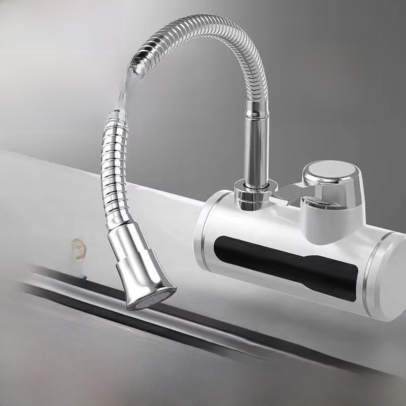 High-Z Incandescent Electric Hot Water Faucet Kitchen Bathroom Fast Hot Side Inlet Electric Hot Water Faucet Instant Hot Water Heater Heating Faucet