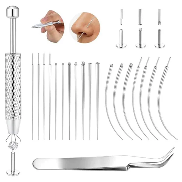 Zhenping Auxiliary Puncture Needle, Internal Threaded Guide Needle, External Threaded Guide Needle, Insertion Needle, Traction Needle, Puncture and Grasping Instrument