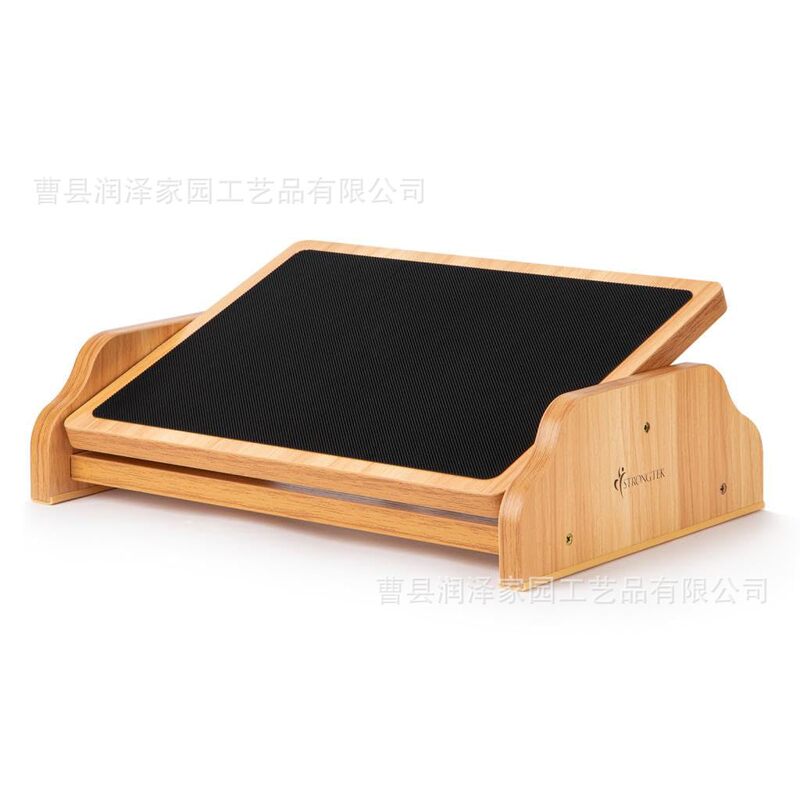 木质脚踏板办公室人体工学搁脚凳家用可调节腿部放松垫斜面脚踏架|undefined