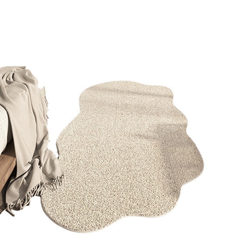 Alfombra de cama simple doméstica dormitorio sala de estar sofá alfombra suave suministro de fábrica de alfombra de cachemir fácil de cuidar