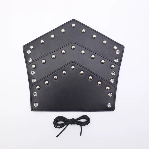 Cross-border Medieval Men's Leather Bracer European Three-layer Rivet Punk Outdoor Arm COSPLAY Dress Up