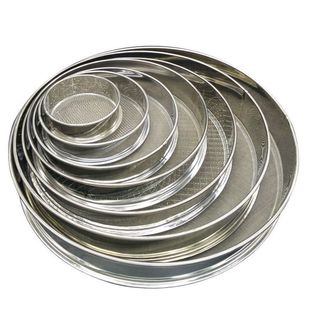 Free Shipping - Round Flour Sieve for Home Use - Stainless Steel Sieve Standard Hanjia