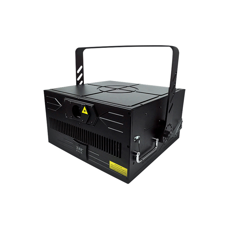 Luz láser animada a todo color para exteriores, de alta potencia, para publicidad en edificios, bares, escenarios, con patrones de luz.