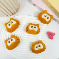 Плюшевая мультяшная сетка красный Гарфилд брошь DIY аксессуары милые кошачьи куклы одежда сумка аксессуары