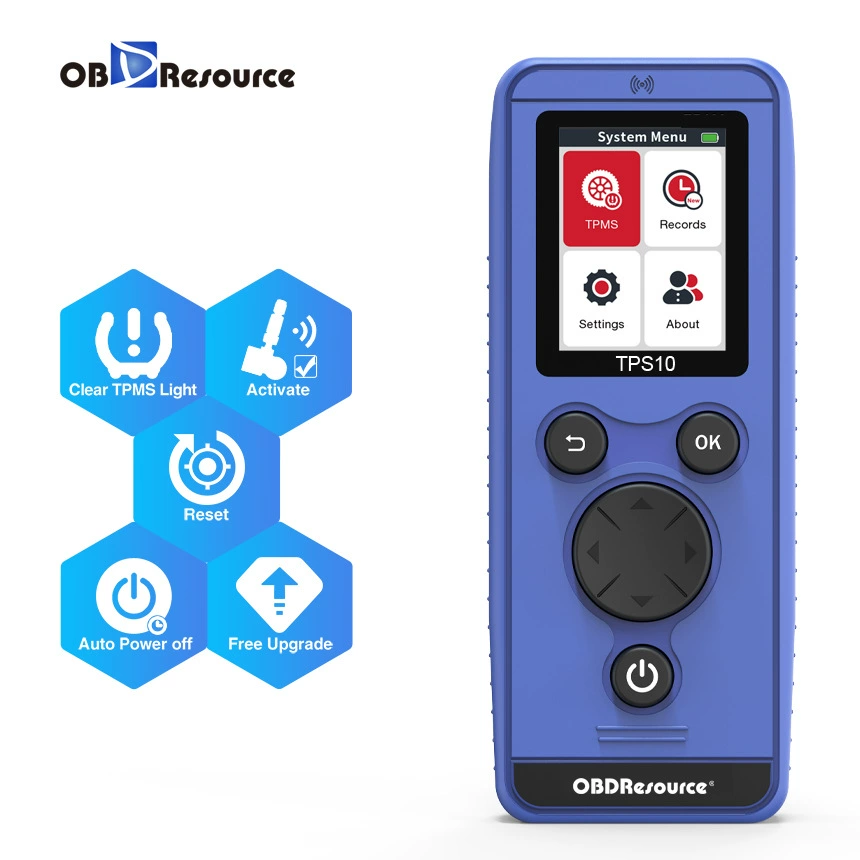 Универсальный прибор OBDResourceTPS10 для сброса давления в шинах и обучения, интеллектуальный диагностический прибор EL50448 для установки в транспортные средства
