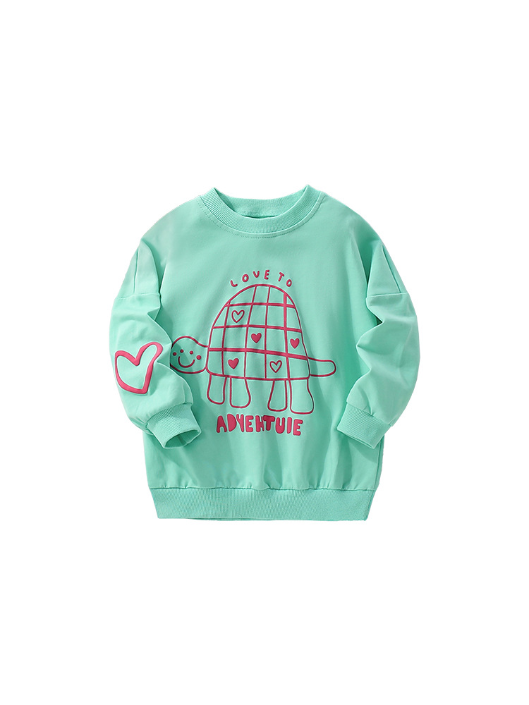 Cross-border malwee niño suéter otoño invierno nuevo estilo europeo y americano de cuello redondo impresión de niños camisetas casuales de otoño