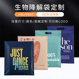 工厂定制可降解快递袋环保可堆肥生物全降解自粘袋塑料包装袋