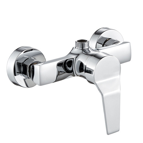 All-copper shower faucet bathroom cold and hot water faucet concealed mixing valve solar water heater shower head set switch