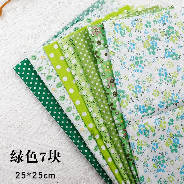 Green (25*25cm) 7 pieces