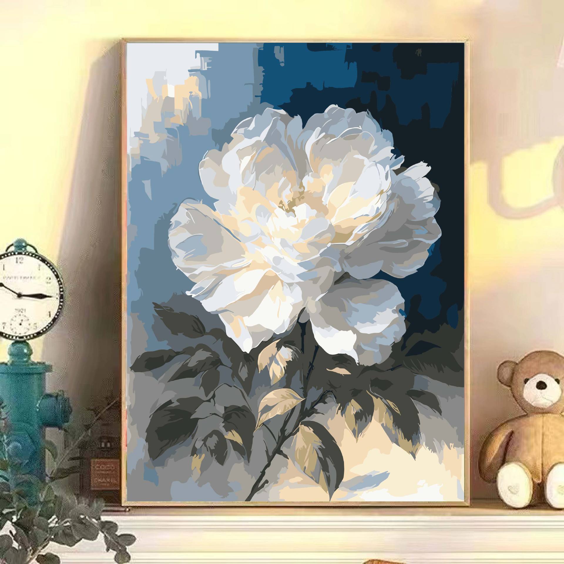 Pintura al óleo digital hecha a mano diy relleno sala de estar decoración de pintura colgante arte relleno pintura al óleo al por mayor