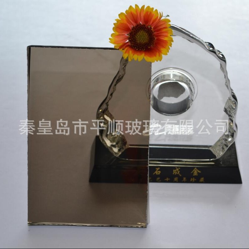 10mm茶色浮法玻璃 欧洲茶 棕色 琥珀色 厂家批发 可钢化