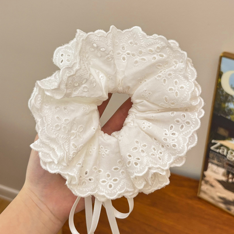 Encaje Encaje Encaje Encaje Corbata Chica Dulce Cuerda para el cabello de todo fósforo Verano Cuerda para la cabeza Adjunta para el cabello coreano
