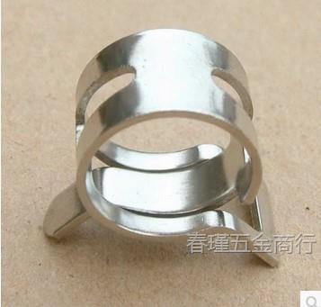 弹簧式钢质管夹喉箍卡箍喉夹水管卡子电脑水冷头水箱水泵管箍卡扣