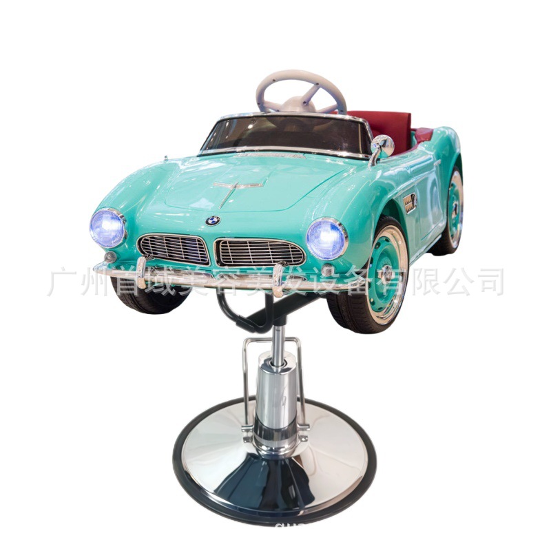 Silla de peluquería transfronteriza para niños silla de cabello giratoria silla de elevación salón de peluquería multifuncional asiento de automóvil de dibujos animados al por mayor image 77
