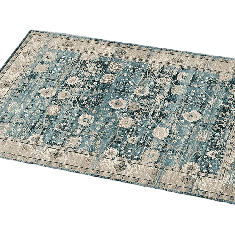 Transfronterizo de Europa y América estilo retro plegable lavable alfombra de Cachemira Amazon sala de estar estilo étnico Europeo al por mayor