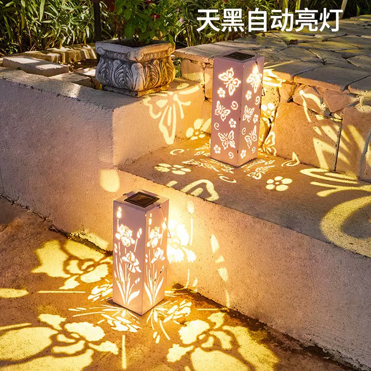 太阳能庭院灯户外防水小夜灯露台阳台装饰氛围灯花园布置光影灯