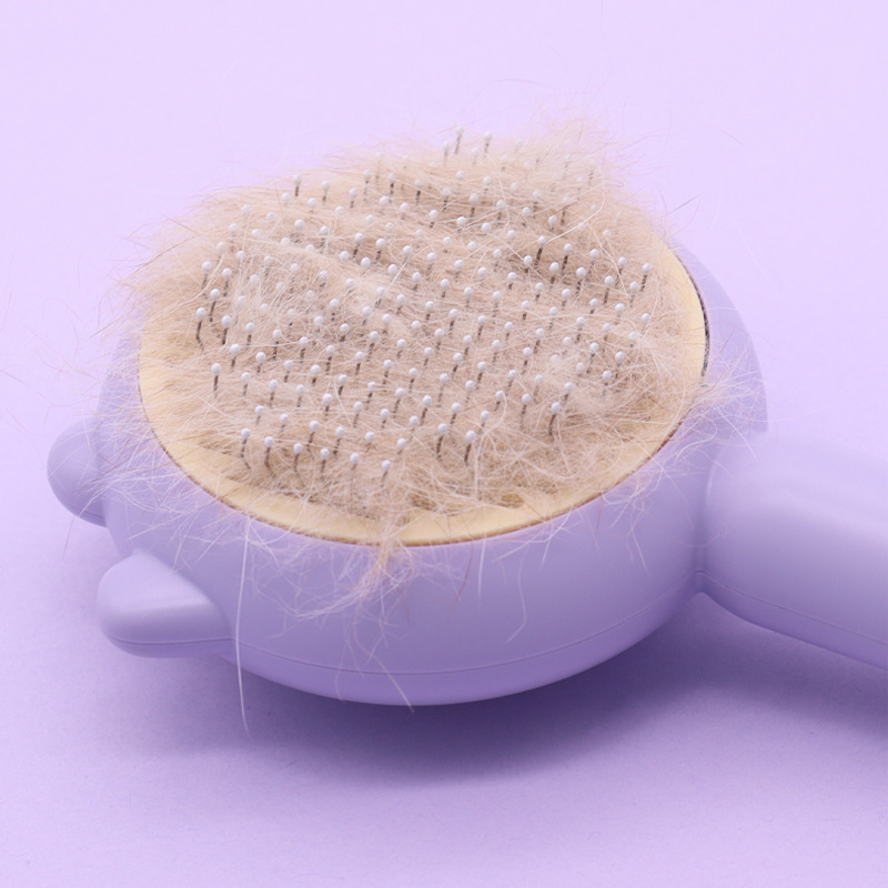 Peine para gatos Peine para mascotas con una tecla Peine para mascotas Peine para pelaje de gato Peine para pelaje flotante Peine para perros Peine para pelaje