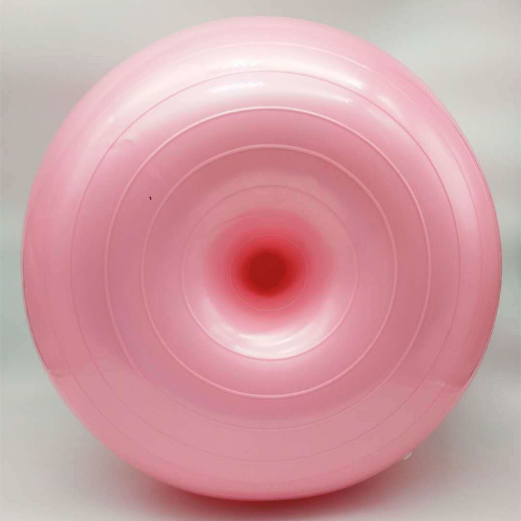 21 nueva Bola de yoga donut engrosado 55cm gran yoga Apple bola fitness casa en stock