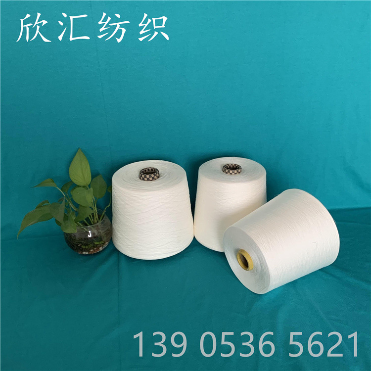 细旦涤纶纱60支  波丝纶纱  改性涤纶纱  再生膨体涤纶纱 现货