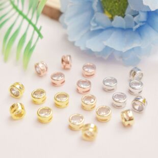 14K����ɫ���w���A���ʯ�������diy�ִ����K���ϴ����Ʒ���