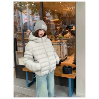 棉服排骨冬季泡芙新款2026保暖短款小个子棉衣外套加厚连帽面包服